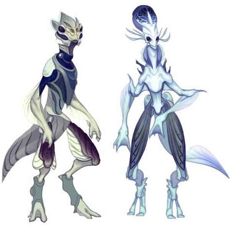 Humanoid Alien Concept Art: 50+ Cool Designs Of Extraterrestrial Races | Alien concept art ...