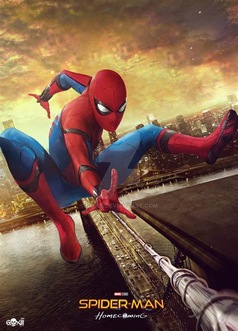 Spider-Man Homecoming Poster by GOXIII on DeviantArt