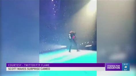 Travis Scott makes surprise appearance at Drake concert | khou.com