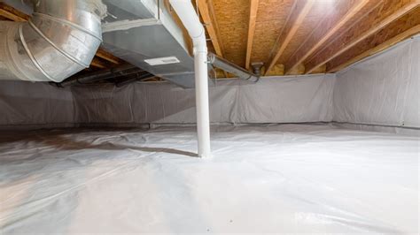 Vapor Moisture Barrier For Crawl Space Installation - Attic Pros