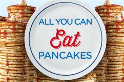 ‘All You Can Eat Free Pancakes’ at IHOP!