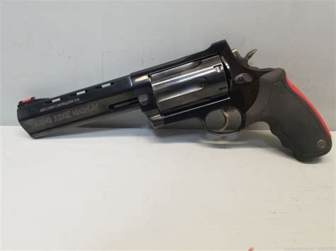 Taurus Raging Judge Magnum 45LC/454Casull/410GA 6.5" 6-Shot W/Ammo - Revolvers at GunBroker.com ...