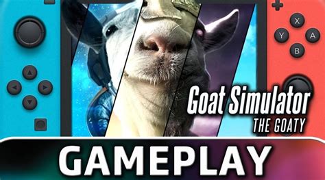 Check Out The The First 15 Minutes Of Goat Simulator: The GOATY On Nintendo Switch – NintendoSoup