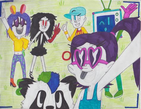 Just Dance: Group Selfie by BriannaTheBlackCat on DeviantArt