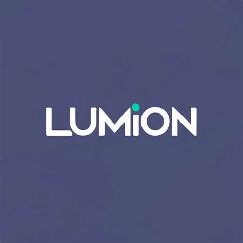 LOGO Design For Lumion Modern Typography for the Internet Industry | AI Logo Maker