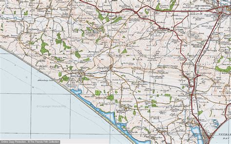 Historic Ordnance Survey Map of Portesham, 1919