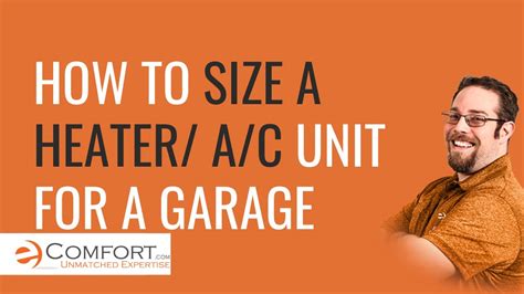 Modine Garage Heater Sizing Chart