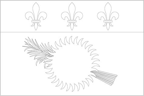 Guadeloupe Flag coloring page - Download, Print or Color Online for Free