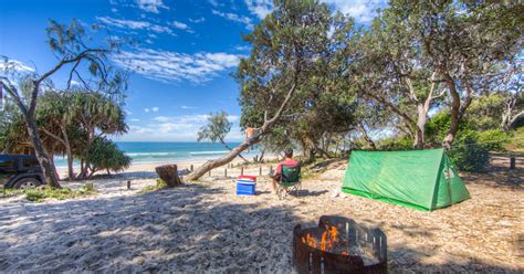 Beach & Bush Camping near Brisbane| Moreton Bay Camping