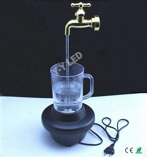 Novelty Colorful Magic Tap Lamp, Decoration Magic Faucet Fountain ...