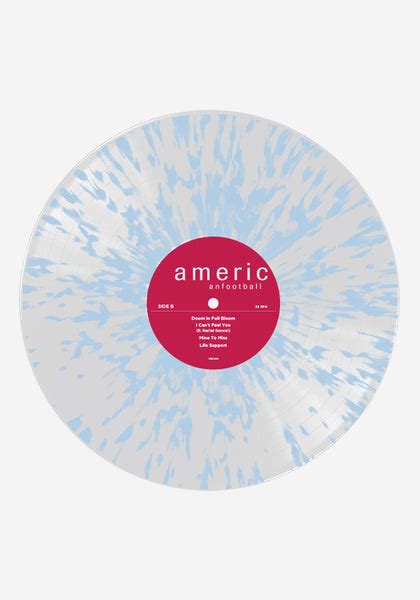 American Football-American Football (LP3) Exclusive LP (Blue Splatter) Color Vinyl | Newbury Comics