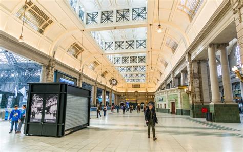 Buenos Aires, Argentina - June 22, 2017: Newly Renovated Retiro Train ...