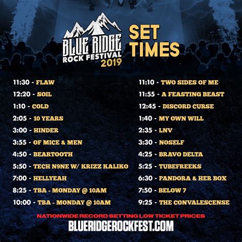 Blue Ridge Rock Festival returns!!! 9/7-9/8 – RockView Live