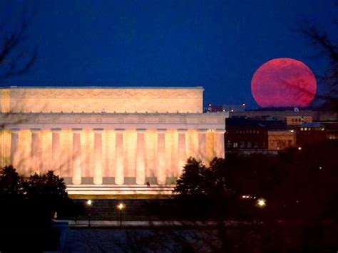 15 Stunning Images Of A Supermoon Taken In Different Locations