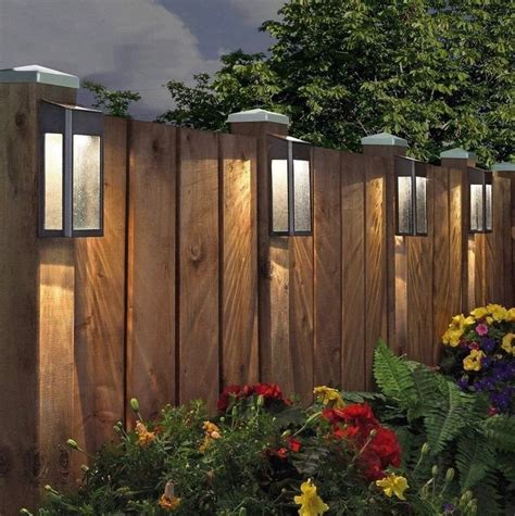 Learning about Solar Fence Lights for Your Backyard » Residence Style