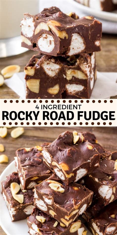 Rocky Road Fudge - Just so Tasty