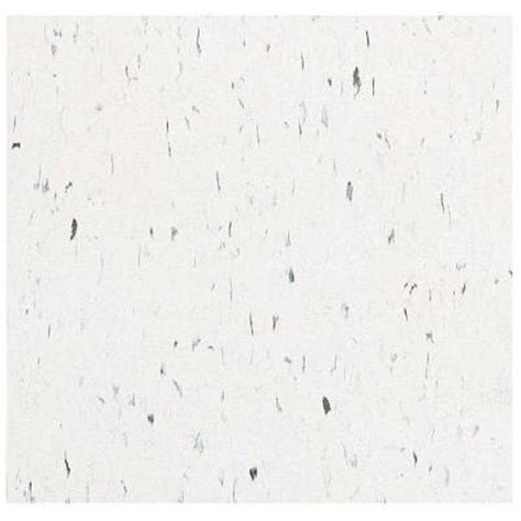 Armstrong Take Home Sample - Imperial Texture VCT Polar White Standard Excelon Commercial Vinyl ...