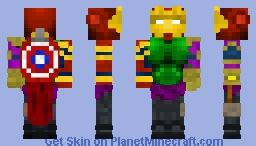 Avengers Minecraft Skin