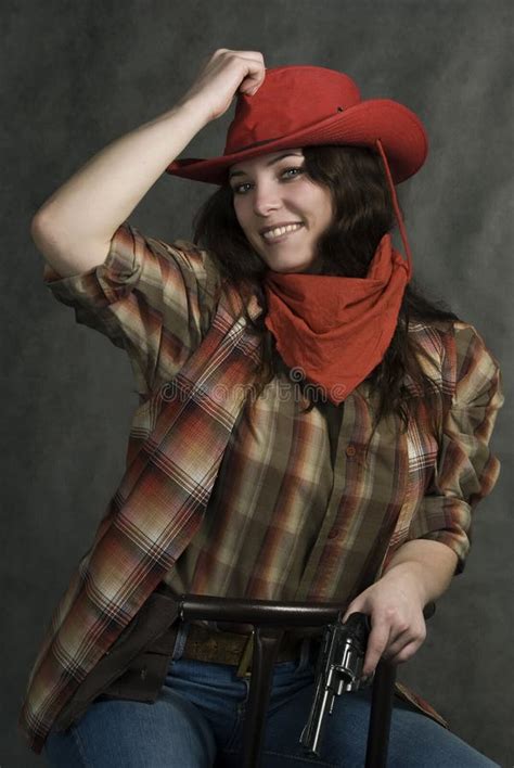 In a western movie style stock photo. Image of female - 12540362