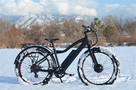 Electric Snow Cycling: Dual motor e-bike | Electrek