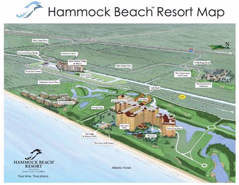 Resort Map | Hammock Beach Resort | Florida