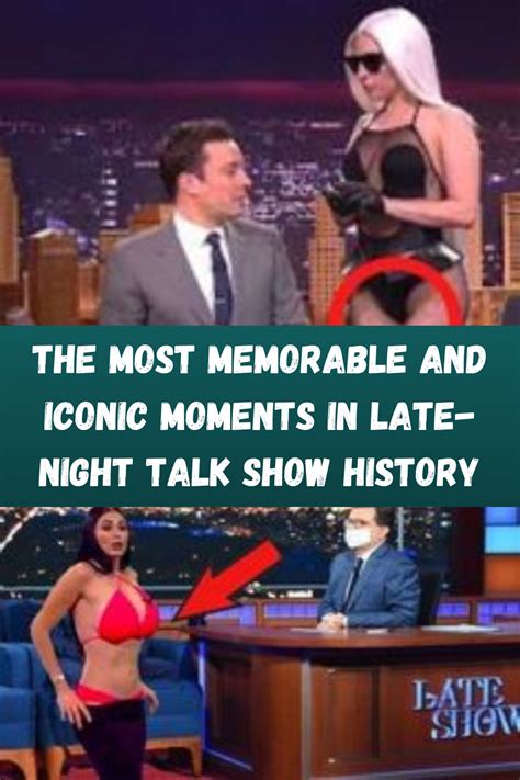 The Most Memorable and Iconic Moments in Late-Night Talk Show History in 2023 | How to memorize ...