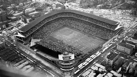 Before and After, Chicago Bears Stadiums (24/32): Wrigley Field and Soldier Field : r/nfl