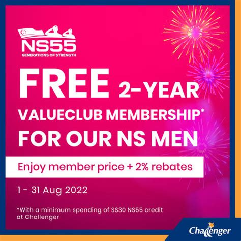 1-31 Aug 2022: Challenger Free Membership Deal - SG.EverydayOnSales.com