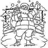 Free Printable Santa Claus Coloring Pages For Kids  sketch template