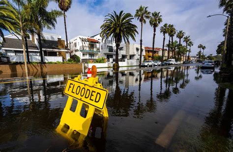 Big waves slam beaches and streets flood – but Southern California ...