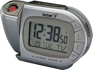 SkyScan Atomic Projection Alarm Clock with temperature at theDEALsite ...