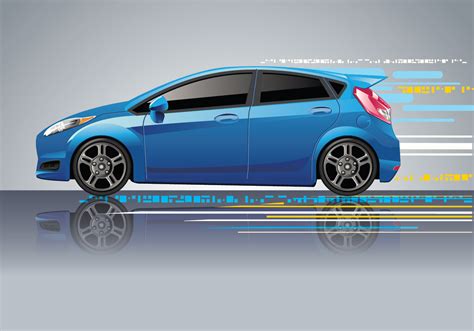 Blue Car Vector 130360 Vector Art at Vecteezy