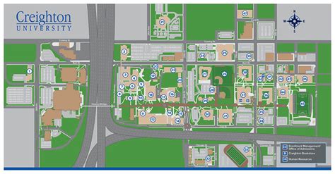 Creighton University Campus Map - Wynne Karlotte