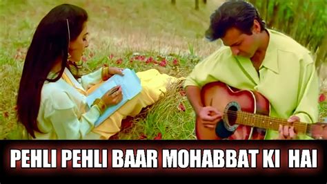 Pehli Pehli Baar Mohabbat ki hai Hindi song performance - YouTube