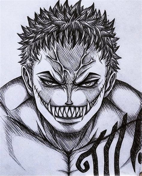 Charlotte Katakuri | Desenho hippie, Desenhos de esqueleto, Desenhos de anime