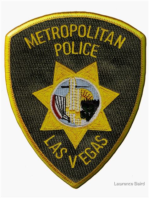 "Las Vegas Police" Sticker for Sale by Lawrence Baird | Redbubble