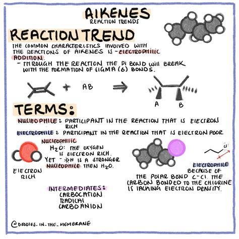 Organic Chemistry: Reaction Trends of Alkenes | Organic chemistry ...