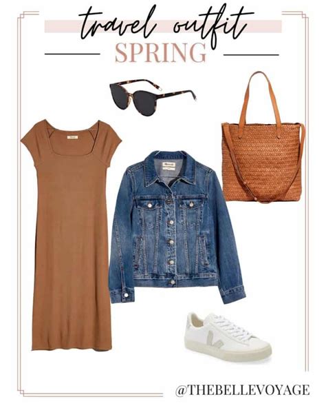 Cute Spring Travel Outfit Ideas: What to Wear on A Spring Vacation