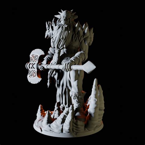 Formidable Frost Giant Miniature for D&D, Dungeons and Dragons, Pathfinder and Many Other ...