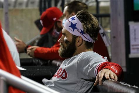 What Pros Wear: Bryce Harper's Junk Brands Phillies Headband - What ...