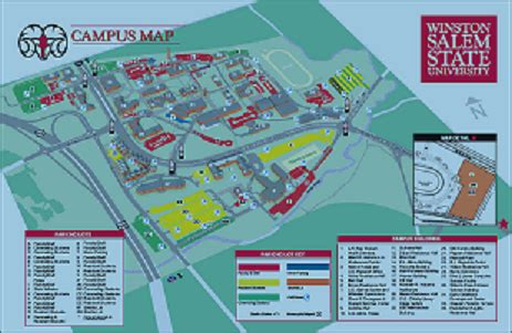 Winston Salem State University Campus Map - Zip Code Map