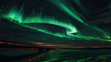 Aurora Borealis Northern Lights Wallpaper 4K Beautiful beast above by jenfu cheng 500px