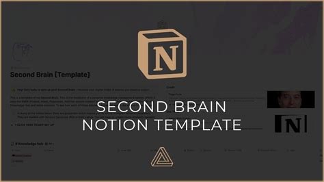 Notion Second Brain Template