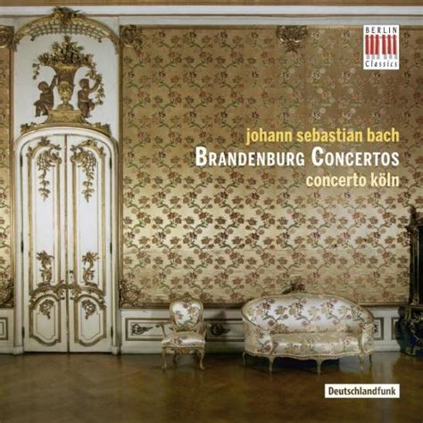 "Bach: Brandenburg Concertos". Album of Concerto Köln & Shunske Sato buy or stream. | HIGHRESAUDIO