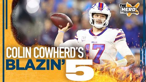 Blazin' 5: Colin Cowherd's picks for Week 11 of the 2021 NFL season ...