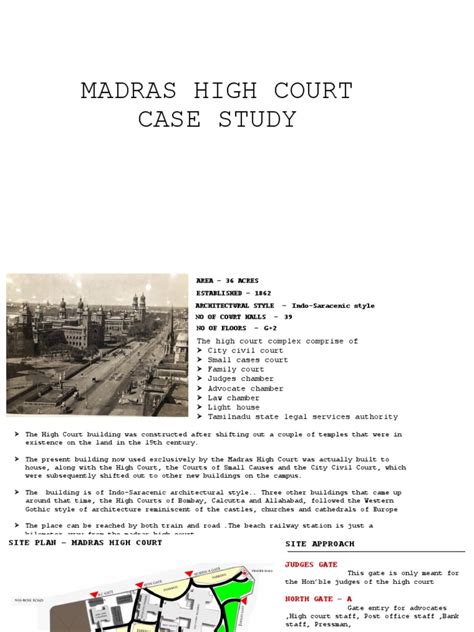 Madras High Court Case Study | PDF | Tourist Attractions | Art Media