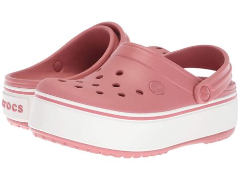 Crocs™ Crocband Platform Clog in Blossom/White (Pink) - Lyst