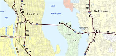 Interstate 90 West - King County West - AARoads - Washington