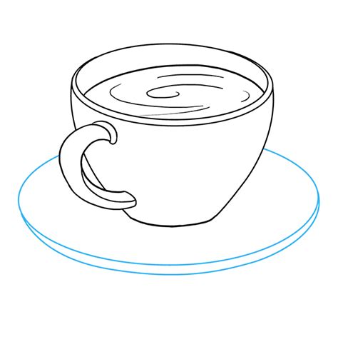 How to Draw a Coffee Cup - Really Easy Drawing Tutorial