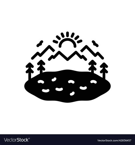 Lake Royalty Free Vector Image - VectorStock